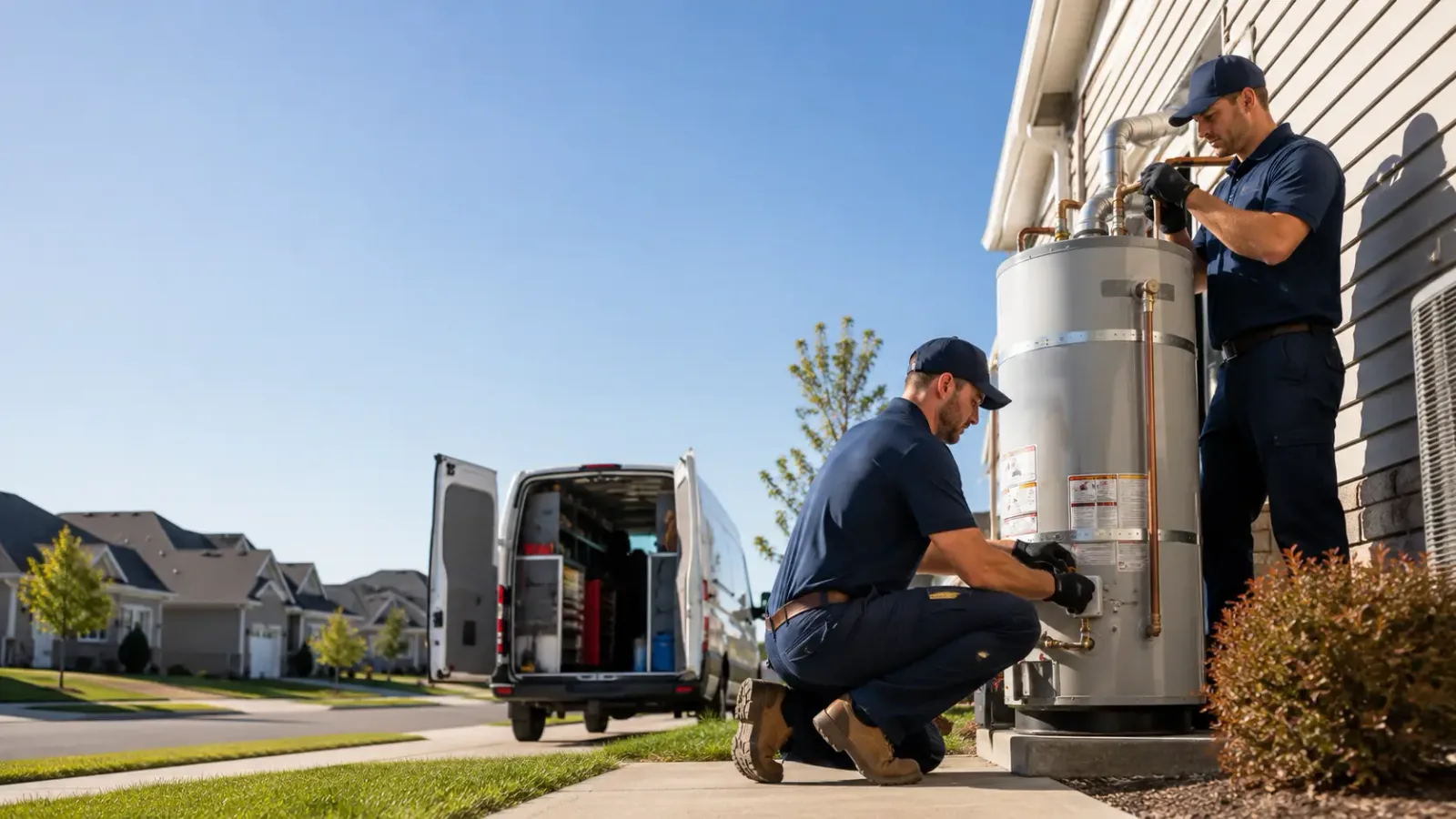 Water Heater Installation in Prewitt, NM